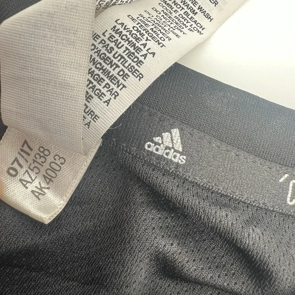Adidas Climalite Black Athletic Training T-Shirt Men's Size M‎